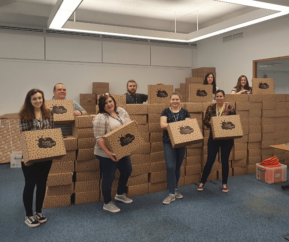 Newman's Own SeriouslyFun Box packing days