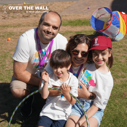 Family at an Over The Wall Residential Family Camp