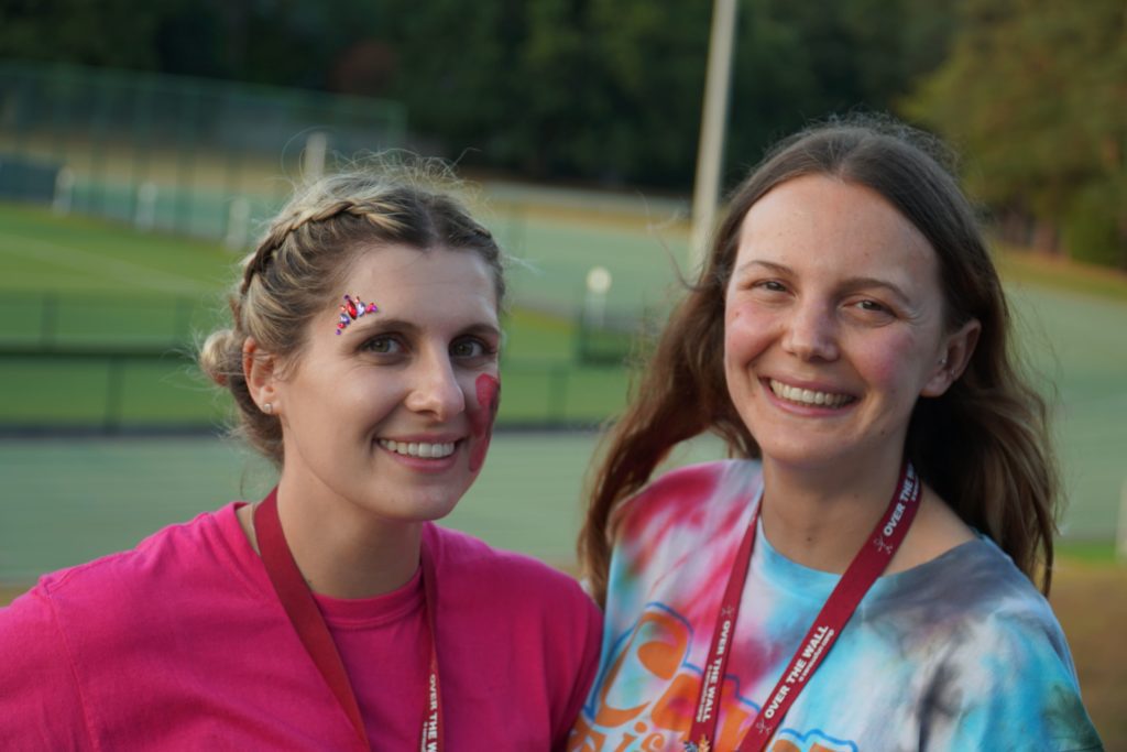 Kayleigh and Amber from Over The Wall