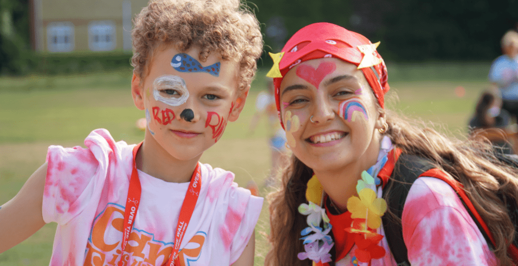 Camper and Volunteer at Over The Wall Camp