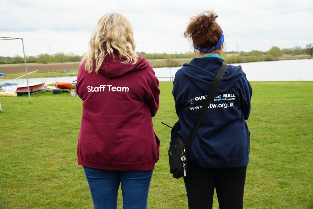 Volunteers at Over The Wall Residential Camp