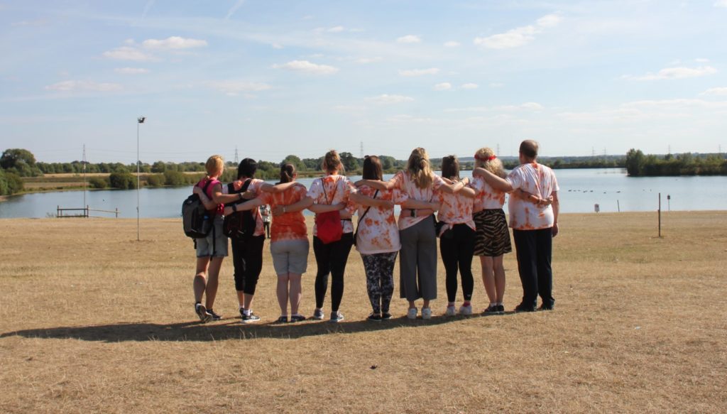 Volunteers at Over The Wall Residential Camp