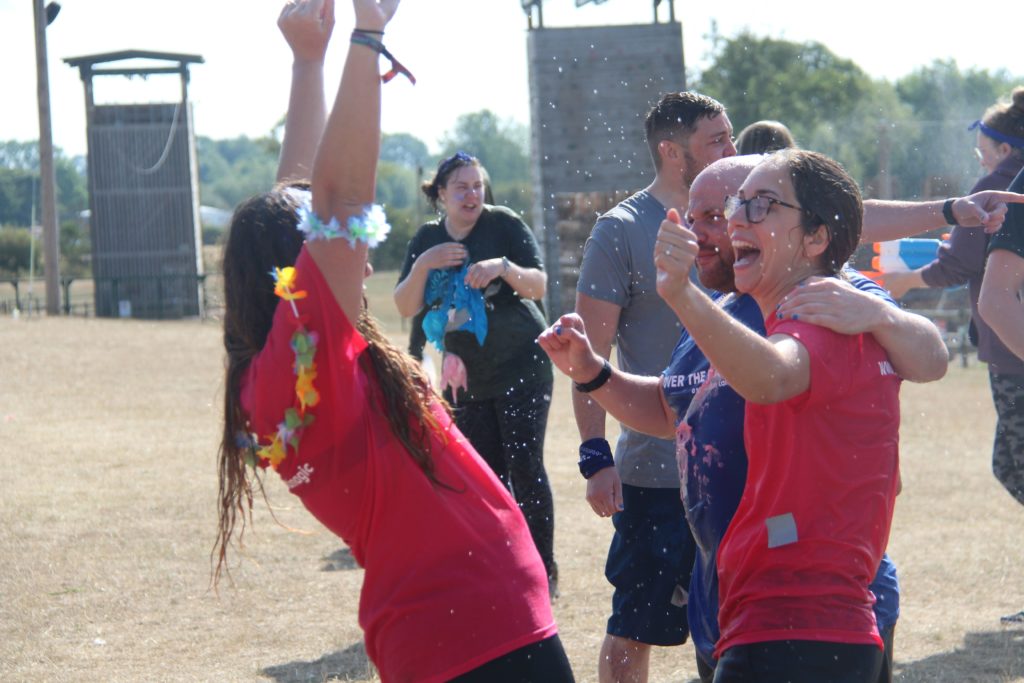 Volunteers at Over The Wall Residential Camp