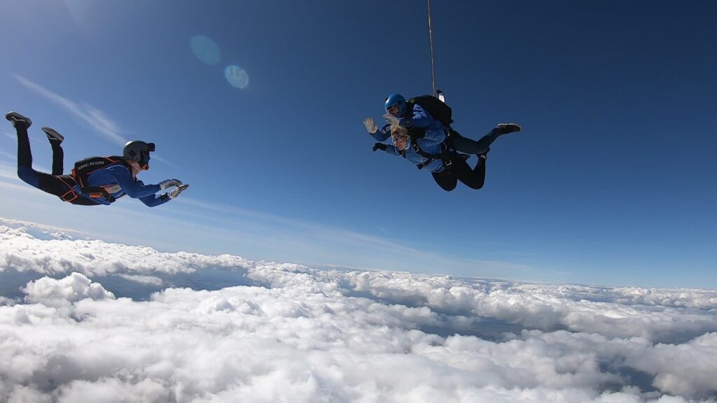 Go skydive for charity