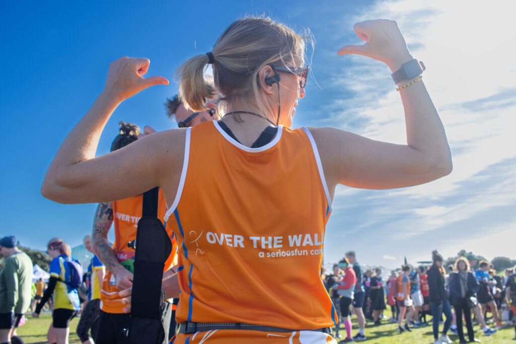 Over The Wall Runner at Great South Run 2024