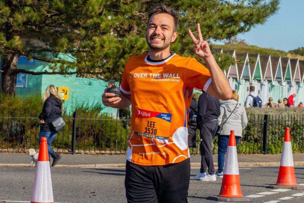 Over The Wall Runner at Great South Run 2024