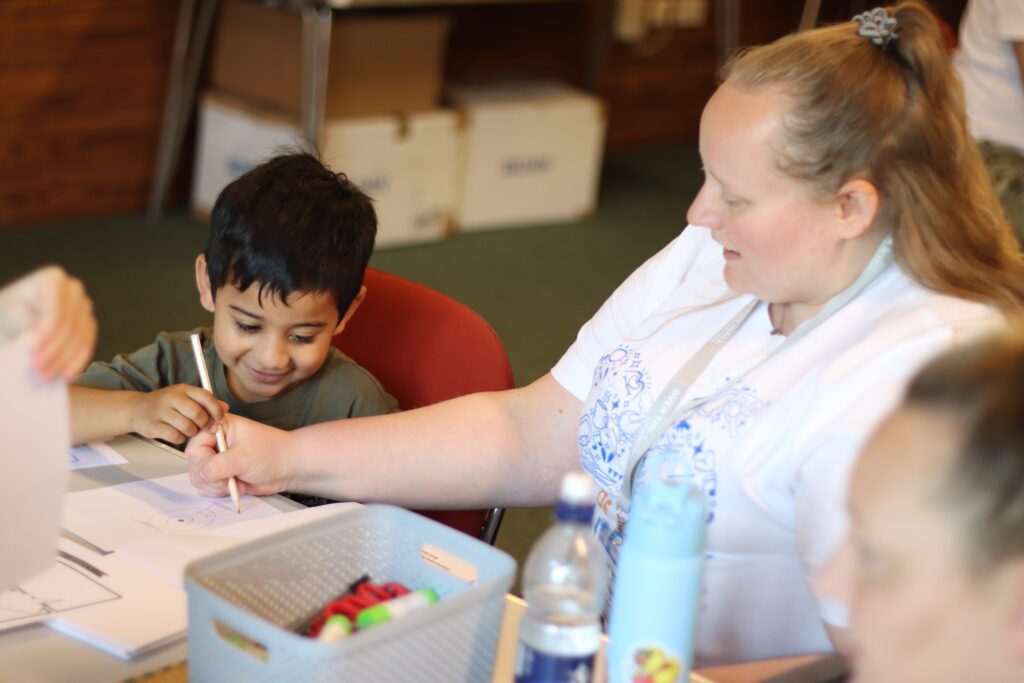 crafts at camp