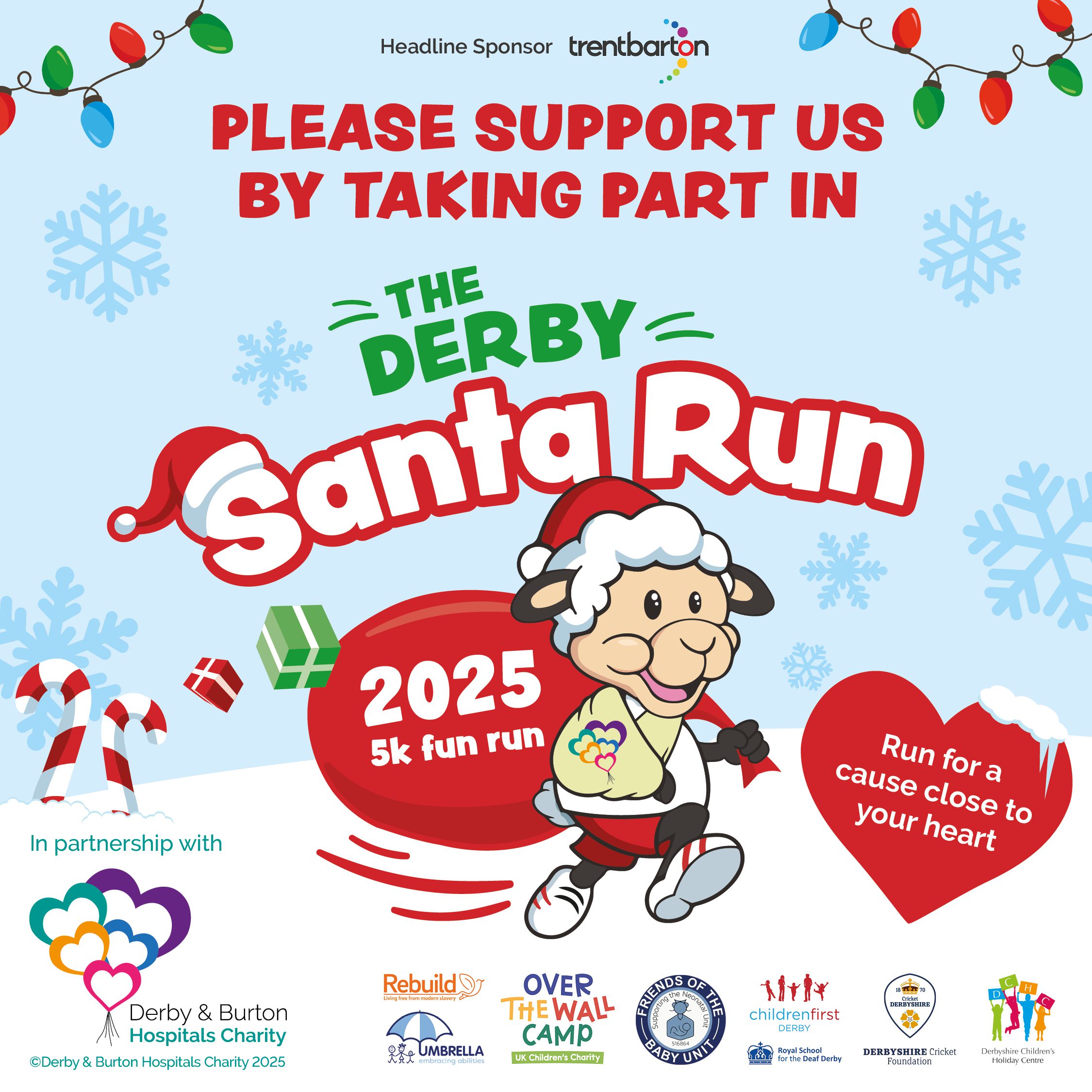 The Derby Santa Run 2025 – Square social V2 The Derby Santa Run 2025