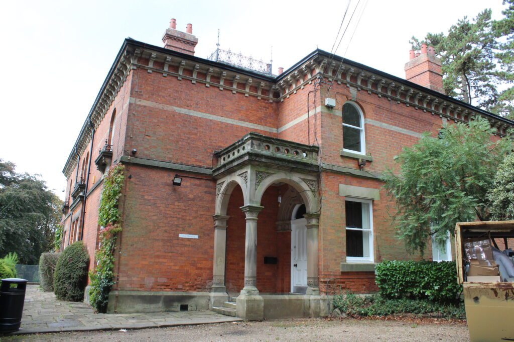 Photo of a former school building called The Grange at Ockbrook School