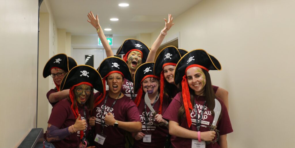 Activity Leader Volunteers dressed as pirates
